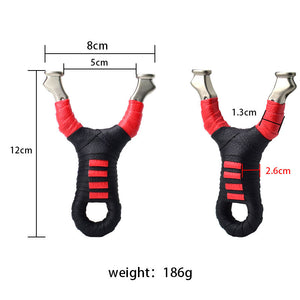 Dark Slate Gray Wider Inner Width Powerful Stainless Steel Slingshot MARKSMAN