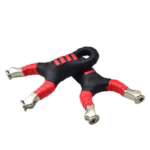 Light Coral Wider Inner Width Powerful Stainless Steel Slingshot MARKSMAN