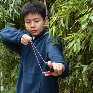 Dark Slate Gray Wider Inner Width Powerful Stainless Steel Slingshot MARKSMAN