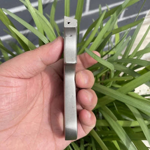 Light Pink Medusa Crest Stainless Steel Slingshot INDIAN SLINGSHOT