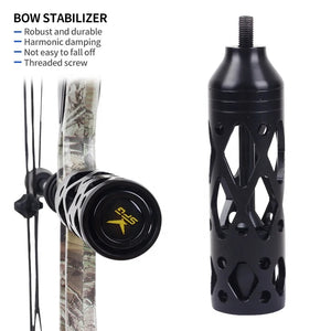 Dark Slate Gray SPG Metal Bow Stabilizer 5 Inch | CNC Aluminum Vibration Damper INDIAN SLINGSHOT