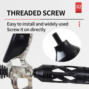 Dark Slate Gray SPG Metal Bow Stabilizer 5 Inch | CNC Aluminum Vibration Damper INDIAN SLINGSHOT