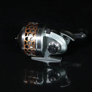 Dark Slate Gray TIDAL CORE High Quality Metal Fishing Reel High Speed Ratio 3.6:1 Professional Fishing Accessory Reel with 3+1 BB Bearing MARKSMAN