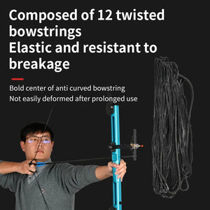 Black SPG Metal Foldable Recurve Bow – Ambidextrous 54" with Resin Limbs SPG