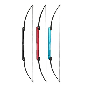 Light Pink SPG Metal Foldable Recurve Bow – Ambidextrous 54" with Resin Limbs SPG