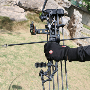 Tan 40-50 LBS Right Handed Recurve Bow Archery MARKSMAN