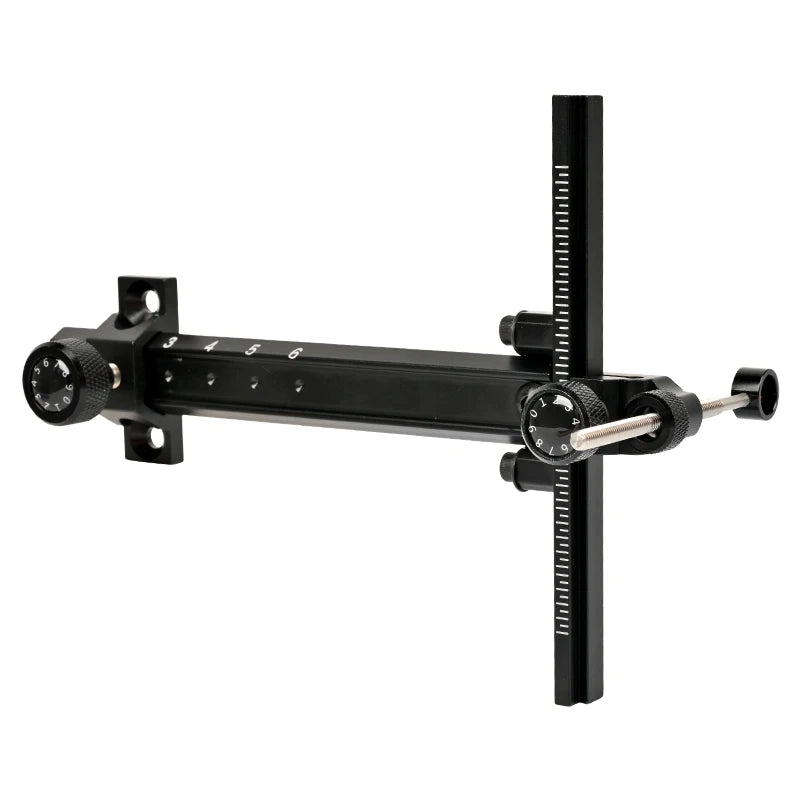 Dark Slate Gray SPG Metal Recurve Bow Sight 6-Inch — CNC Aluminum Adjustable Sight SPG