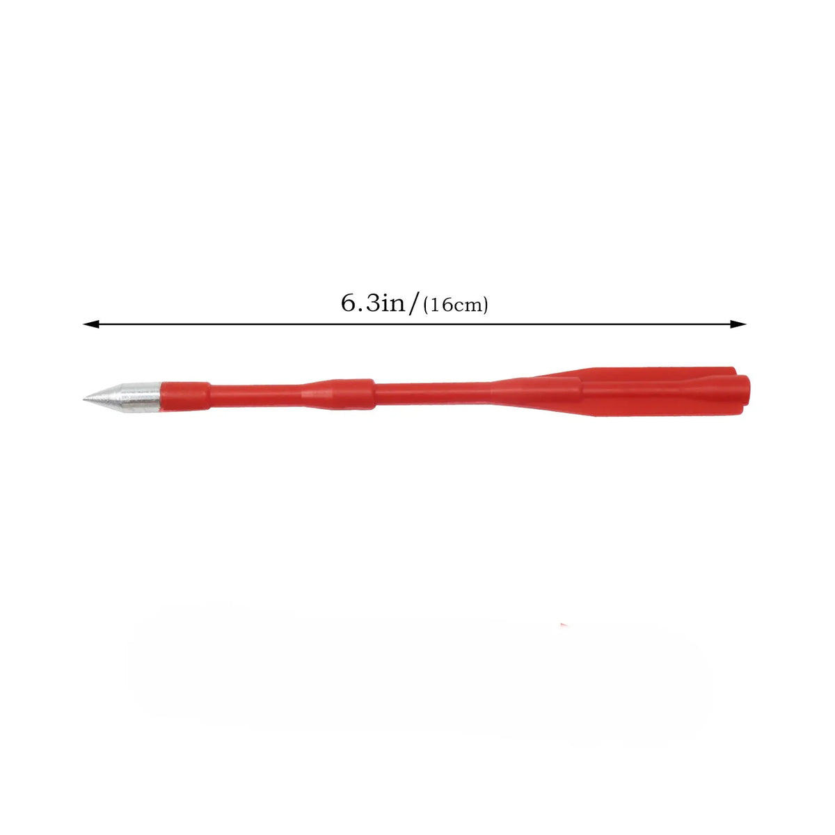 10-Piece Red Metal-Tipped Arrow Set – 16cm Outdoor Sport Accessories