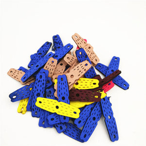 White Smoke Microfiber Leather Pit Pouches With Center Hole GM&BW