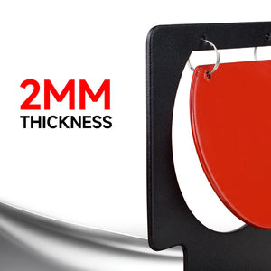 White Smoke Mini 2mm Thickened Alloy Shooting Practice Target – Outdoor Slingshot Accessory INDIAN SLINGSHOT