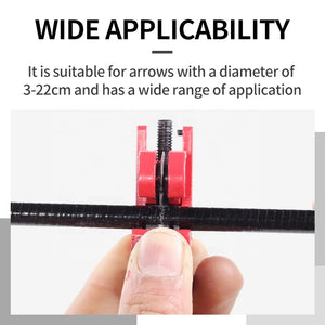 Dark Slate Gray SPG Mini Arrow Cutter Tool 3-22mm Alloy Shaft Tube Truncate Tool SPG