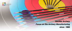 Lavender Sanlida® Miracle 9 Target Recurve Carbon Arrows 6pcs SANLIDA