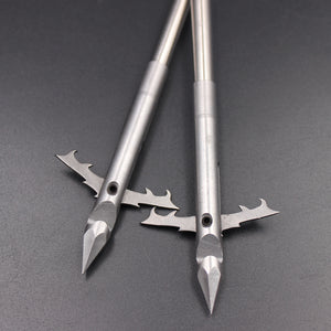 Dim Gray Missile Barb Head Fishing Dart MARKSMAN