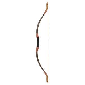 White Smoke 20-100 lbs Traditional Long Mongolian Horse Recurve Bow Archery 55" INDIAN SLINGSHOT