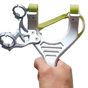 Rosy Brown Leida Wrist Rest Alloy Slingshot MARKSMAN