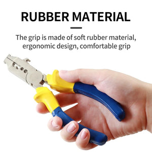 Rosy Brown SPG Multifunction Bow Pliers – D Loop String Clamp Archery Tool SPG