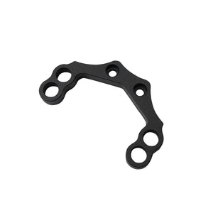 White Smoke New Aluminum Alloy DIY Slingshot Accessories Set for Outdoor Recreation MARKSMAN