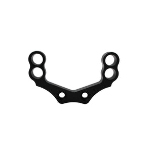 White Smoke New Aluminum Alloy DIY Slingshot Accessories Set for Outdoor Recreation MARKSMAN