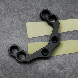 Dim Gray New Aluminum Alloy DIY Slingshot Accessories Set for Outdoor Recreation MARKSMAN