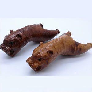 Dark Olive Green New Desert Solid wood Slingshot Bionic Handle Flying Tiger Copper Head CNC Collection Competitive Slingshot INDIAN SLINGSHOT