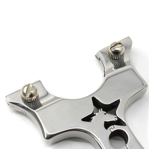 Gray New Star Horse Stainless Steel Slingshot MARKSMAN