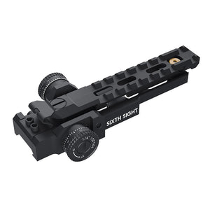 White Smoke ZB Lite Universal Adjustable Scope Adapter Mount – Lightweight Alloy Mount Accessory INDIAN SLINGSHOT