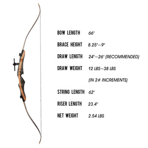 Light Gray Sanlida® Noble Recurve Archery Full Kit for Adults and Amateur SANLIDA