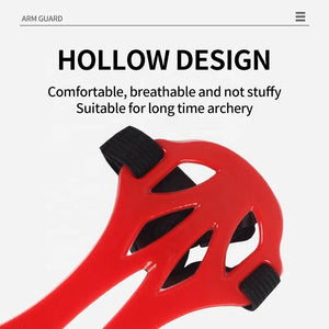 White Smoke SPG Nylon Carbon Arm Guard Forearm Protector for Archery Training SPG