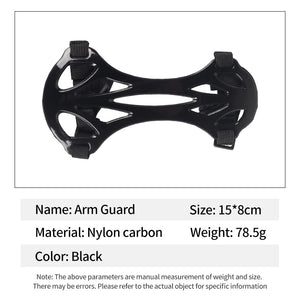 Dark Slate Gray SPG Nylon Carbon Arm Guard Forearm Protector for Archery Training SPG