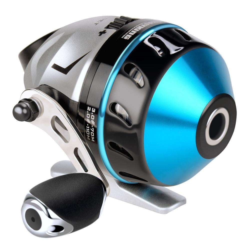 White Smoke ORJD Cadet Spincast Fishing Reel 3.1:1 Push-Button Casting Reel MARKSMAN