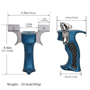 Dark Slate Gray Olympic Pro Alloy Slingshot MARKSMAN