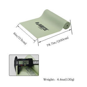 White Smoke PRECISE 1 Meter / 2 Meter Sturdy and Durable Elastic Rubber Band Roll (0.4 mm – 0.65 mm) PRECISE