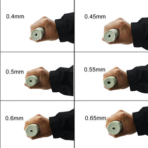 White Smoke PRECISE 1 Meter / 2 Meter Sturdy and Durable Elastic Rubber Band Roll (0.4 mm – 0.65 mm) PRECISE