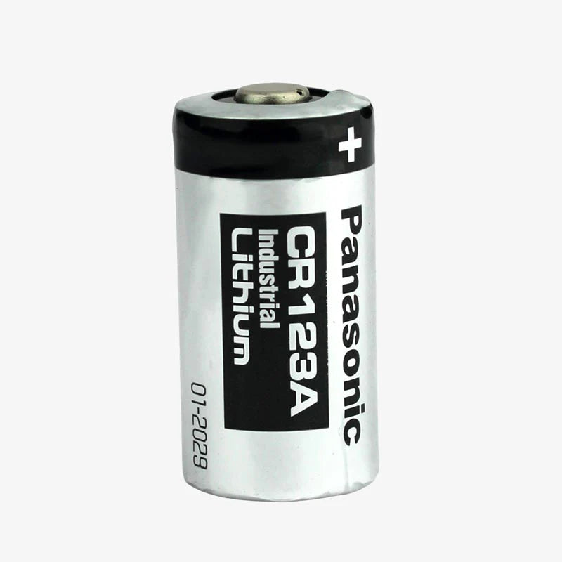 White Smoke Panasonic CR123A Industrial Lithium Battery – 3V Long Lasting High Performance Battery MARKSMAN