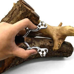 Dark Slate Gray PathFinder Alloy Slingshot MARKSMAN