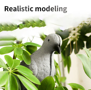 White Smoke Pigeon Target with Clip EVA Foam Simulation Bird Decoy for Outdoor Practice MARKSMAN