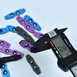 Dark Slate Gray Noise Reduction Flat Leather Pit Pouches GM&BW