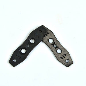 Mint Cream Noise Reduction Flat Leather Pit Pouches GM&BW