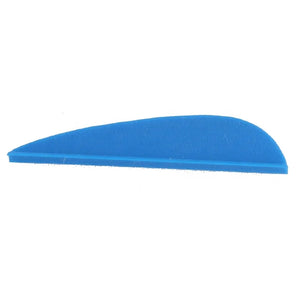 Steel Blue SPG 2 Inch Plastic Arrow Vanes Lightweight Durable DIY Archery SPG