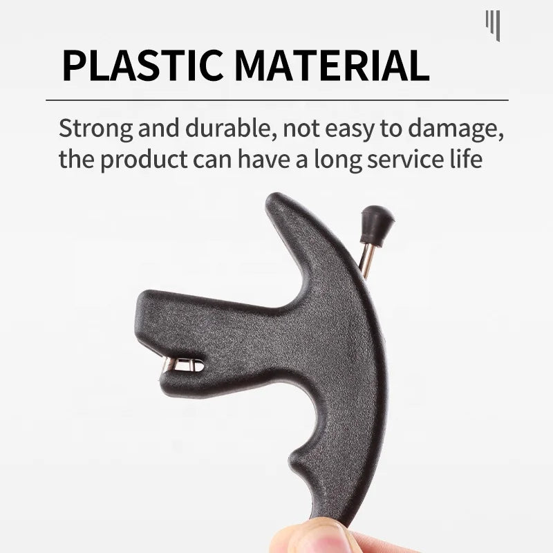 SPG Plastic Bow Release 3-Finger Archery Grip | Lightweight Thumb Aid