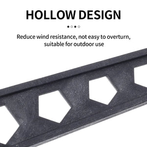 Dark Slate Gray SPG Plastic Collapsible Bow Stand – Lightweight Portable Support SPG