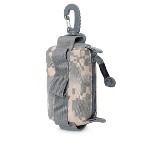 White Smoke Portable Tactical Accessory Pouch Outdoor Small Storage Waist Bag MARKSMAN