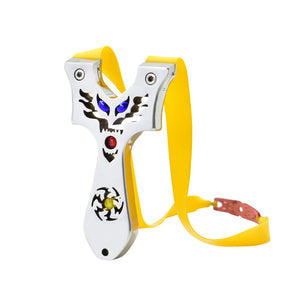 Lavender Winged Demon Stainless Steel Slingshot MARKSMAN