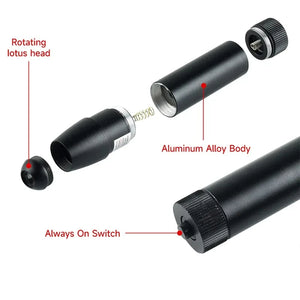 White Smoke Professional Red Green Laser Aiming Device | Metal Tactical Sight MARKSMAN