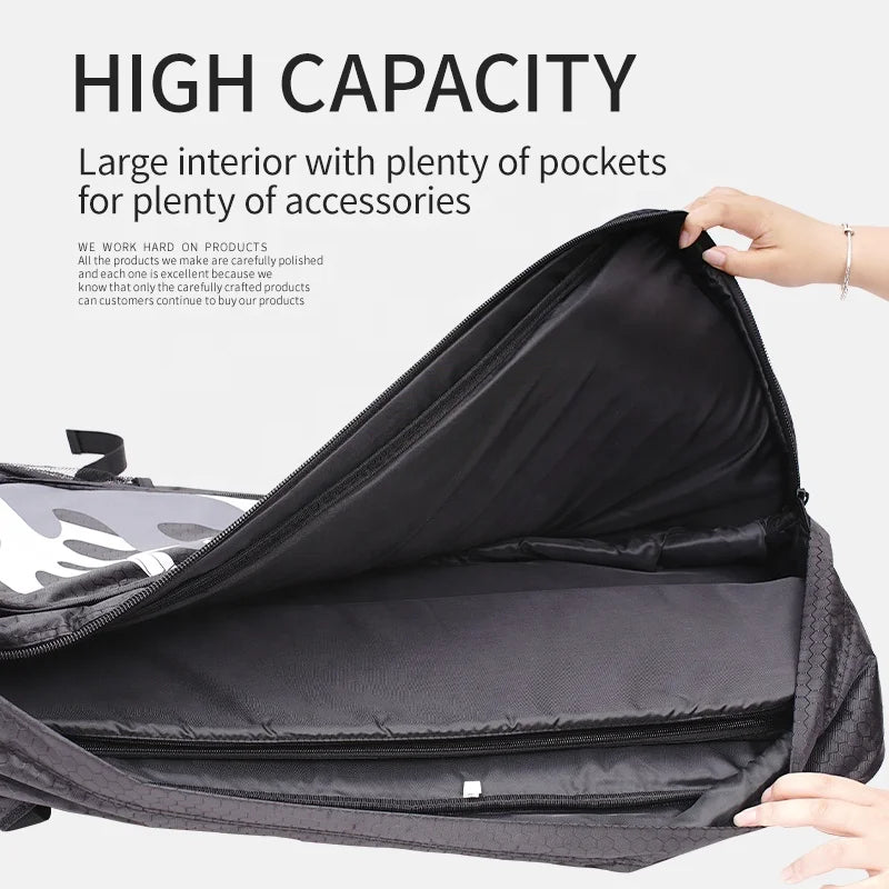 Dark Slate Gray SPG Takedown Recurve Bow & Arrow Case | Protective Archery Backpack Bag with Telescopic Tube Storage SPG