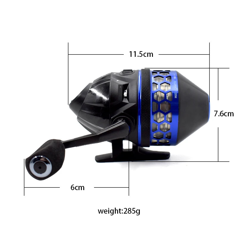 White Smoke RA25 High Performance Spincast Fishing Reel MARKSMAN