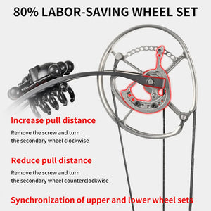 Lavender SPG RS Dual-Purpose Compound Bow – 7075 CNC Machined Aluminum Frame SPG