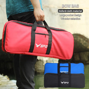 Dark Slate Gray SPG Recurve Bow Bag 66cm – Oxford Cloth Archery Case SPG