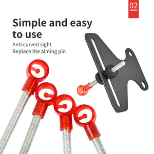 Sienna SPG Recurve Bow Sight Pin Adjustable ABS Metal Replacement Needle SPG