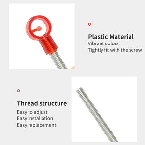 Lavender SPG Recurve Bow Sight Pin Adjustable ABS Metal Replacement Needle SPG